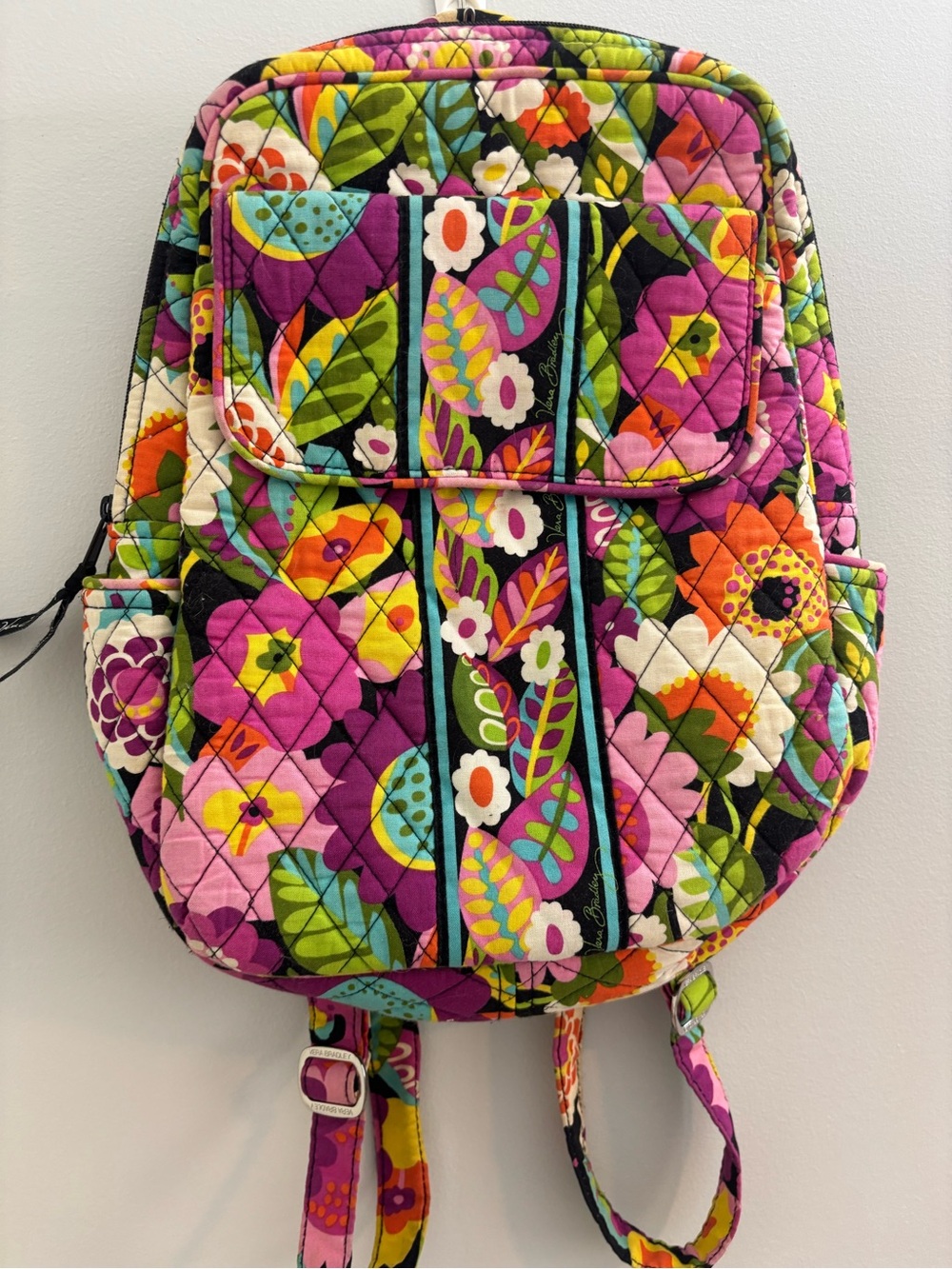 2012 Vera Bradley Va Va Bloom Small Backpack Retired Pattern
